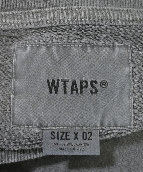 WTAPS（ダブルタップス）スウェット グレー サイズ:02(M位) メンズ/2200618303021