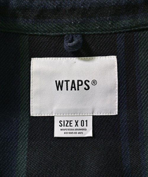 WTAPS（ダブルタップス）カジュアルシャツ 緑 サイズ:1(S位) メンズ/2200618792023