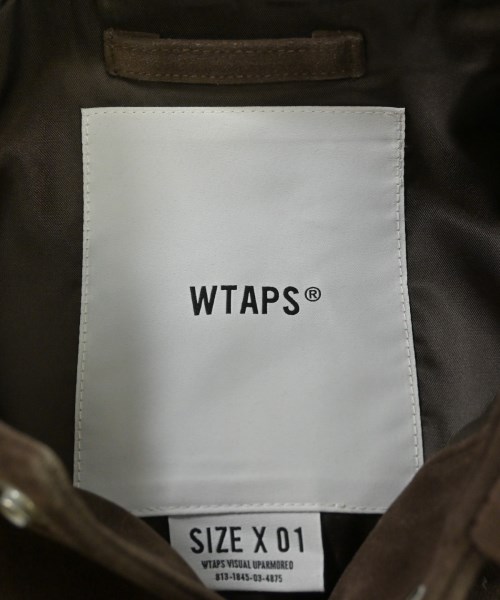 WTAPS（ダブルタップス）ブルゾン 茶 サイズ:01(S位) メンズ/2200618863013