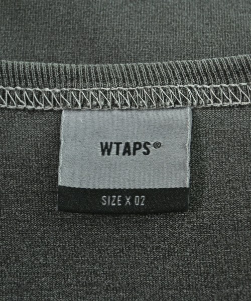 WTAPS（ダブルタップス）Tシャツ・カットソー 黒 サイズ:02(M位) メンズ/2200619173135