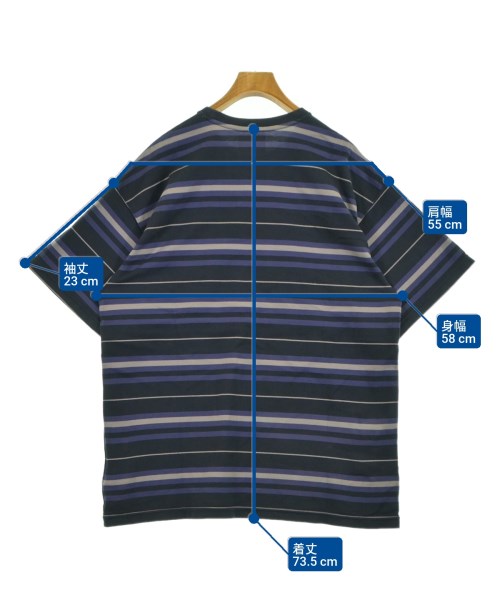 WTAPS（ダブルタップス）Tシャツ・カットソー 紺 サイズ:4(XL位) メンズ/2200619970406