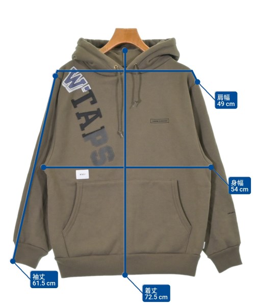 WTAPS（ダブルタップス）パーカー カーキ サイズ:-(M位) メンズ/2200620333276