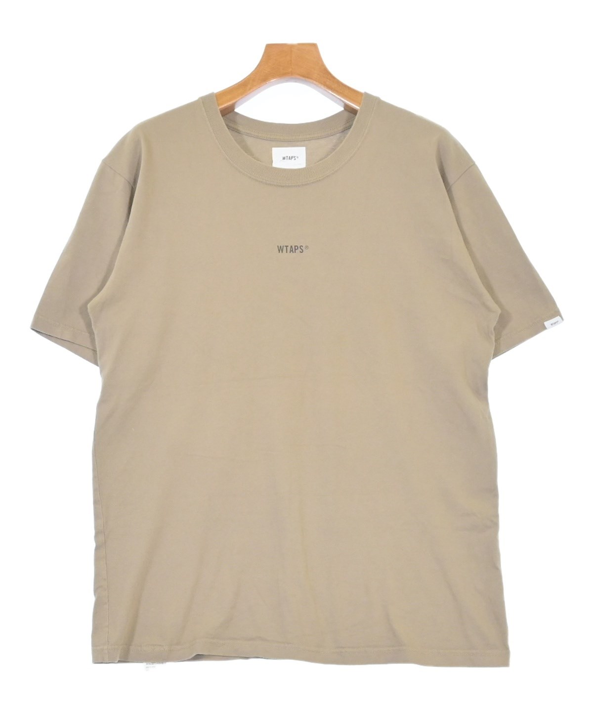 WTAPS（ダブルタップス）Tシャツ・カットソー ベージュ サイズ:3(L位