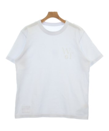 美品 wtaps ダブルタップス パネルロゴ tシャツ 白 XL WTAPS（ダブルタップス）Tシャツ・カットソー 白 サイズ:4(XL位