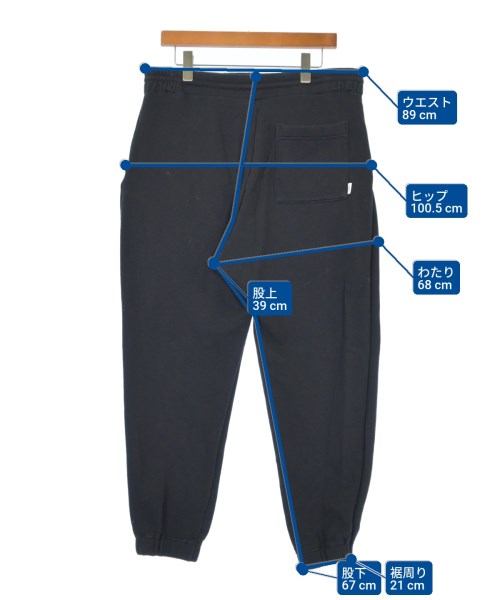 WTAPS（ダブルタップス）スウェットパンツ 黒 サイズ:04(XL位) メンズ/2200604129598