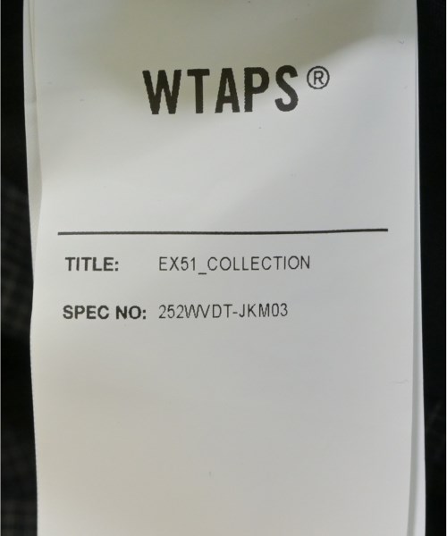 WTAPS（ダブルタップス）ブルゾン 黒 サイズ:04(XL位) メンズ/2200606838016