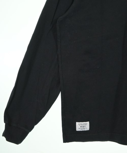 WTAPS（ダブルタップス）Tシャツ・カットソー 黒 サイズ:1(S位) メンズ/2200607104028