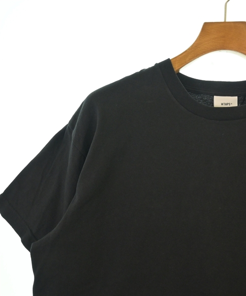 WTAPS（ダブルタップス）Tシャツ・カットソー 黒 サイズ:01(S位) メンズ/2200566593093