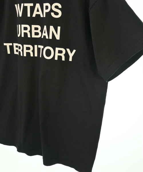 WTAPS（ダブルタップス）Tシャツ・カットソー 黒 サイズ:01(S位) メンズ/2200566593093