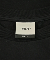 WTAPS（ダブルタップス）Tシャツ・カットソー 黒 サイズ:01(S位) メンズ/2200566593093