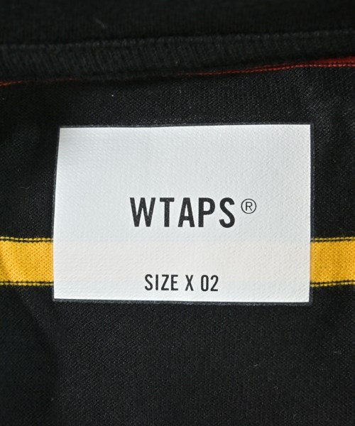 WTAPS（ダブルタップス）Tシャツ・カットソー 黒 サイズ:02(M位) メンズ/2200564365098