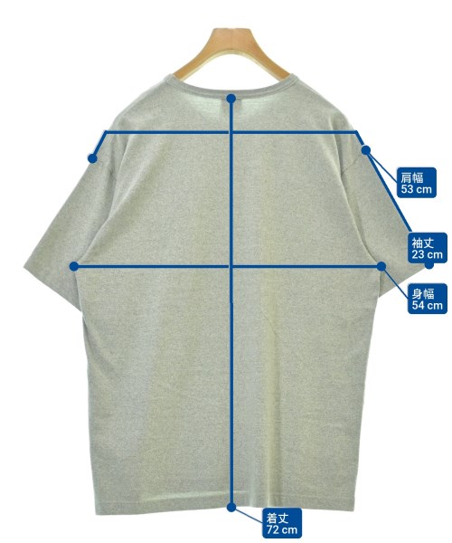 WTAPS（ダブルタップス）Tシャツ・カットソー グレー サイズ:02(M位) メンズ/2200569780094