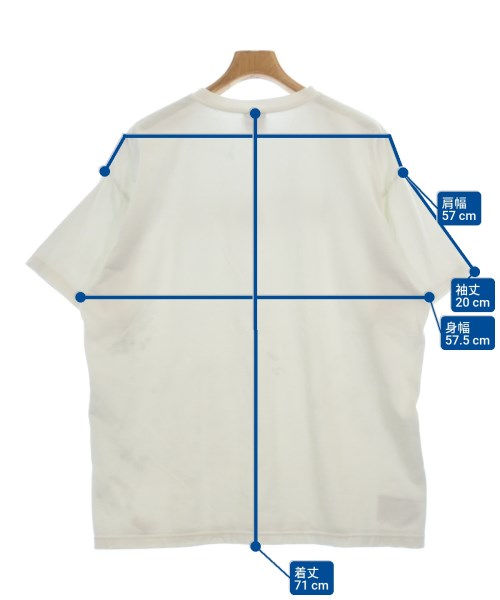 WTAPS（ダブルタップス）Tシャツ・カットソー 白 サイズ:03(L位) メンズ/2200570529200