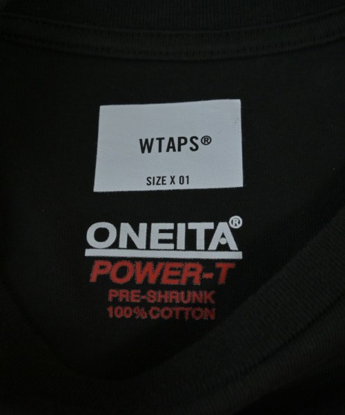 WTAPS（ダブルタップス）Tシャツ・カットソー 黒 サイズ:1(S位) メンズ/2200564867035