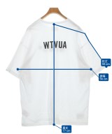 WTAPS（ダブルタップス）Tシャツ・カットソー 白 サイズ:4(XL位) メンズ/2200571768073