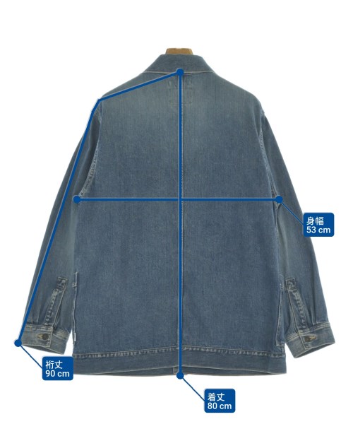 WTAPS（ダブルタップス）デニムジャケット 青 サイズ:2(M位) メンズ/2200672503016