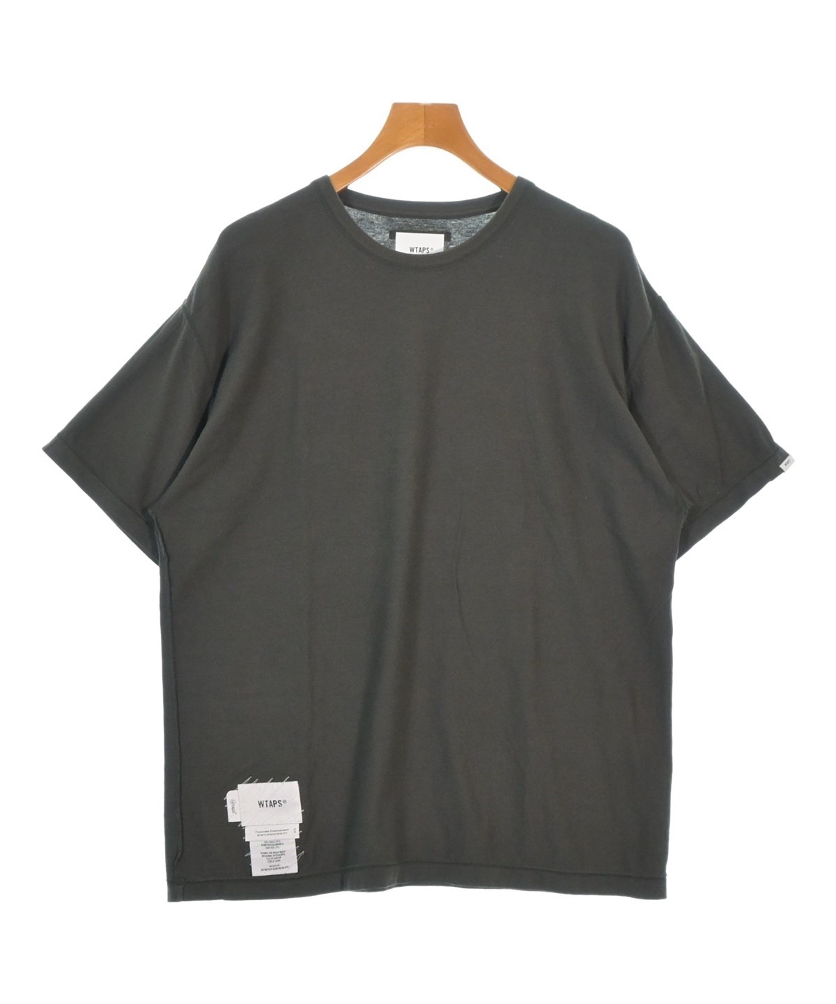 WTAPS（ダブルタップス）Tシャツ・カットソー 緑 サイズ:1(L位) メンズ 