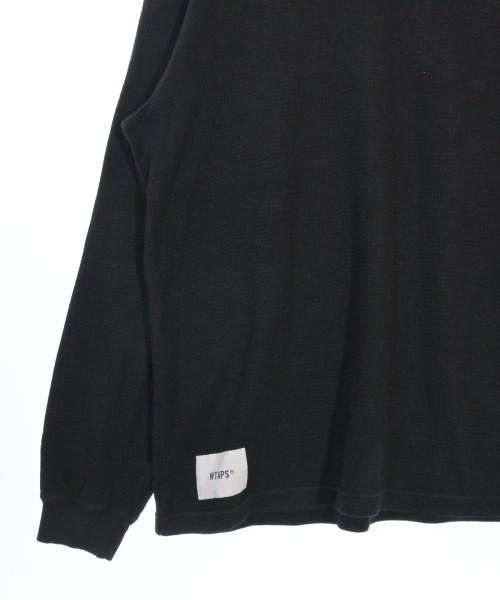 WTAPS（ダブルタップス）Tシャツ・カットソー 黒 サイズ:1(XL位) メンズ/2200672503108