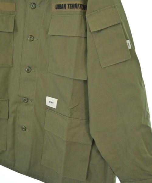 WTAPS（ダブルタップス）ミリタリーブルゾン カーキ サイズ:3(L位) メンズ/2200672639012