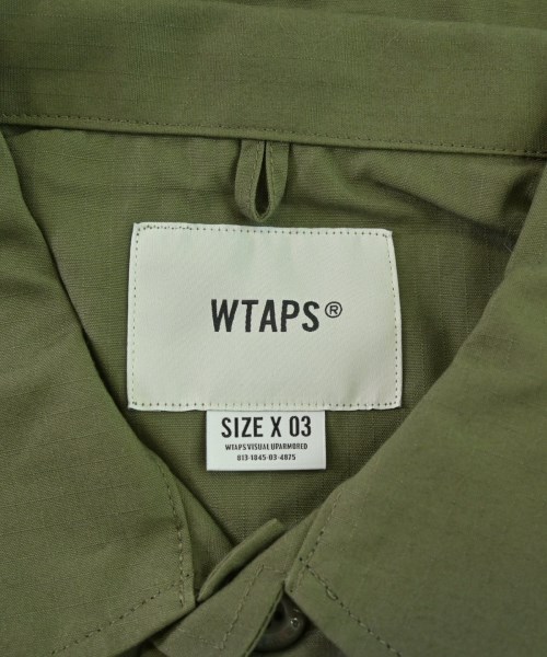 WTAPS（ダブルタップス）ミリタリーブルゾン カーキ サイズ:3(L位) メンズ/2200672639029