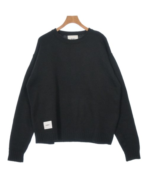 WTAPS(ダブルタップス)ニット・セーター 黒 サイズ:3(L位)/2200672639043