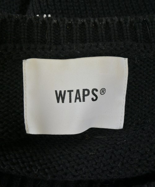 WTAPS（ダブルタップス）ニット・セーター 黒 サイズ:3(L位) メンズ/2200672639043