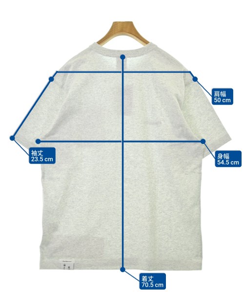 WTAPS（ダブルタップス）Tシャツ・カットソー グレー サイズ:L メンズ/2200673525024