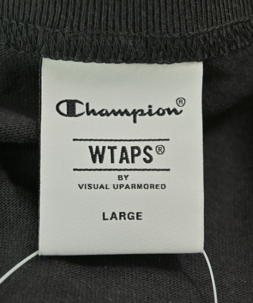 WTAPS（ダブルタップス）Tシャツ・カットソー 黒 サイズ:L メンズ/2200673525031