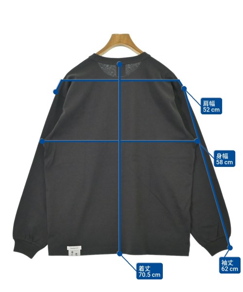 WTAPS（ダブルタップス）Tシャツ・カットソー 黒 サイズ:L メンズ/2200673525031