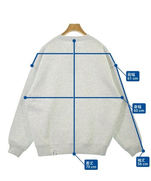 WTAPS（ダブルタップス）スウェット グレー サイズ:M メンズ/2200673525055