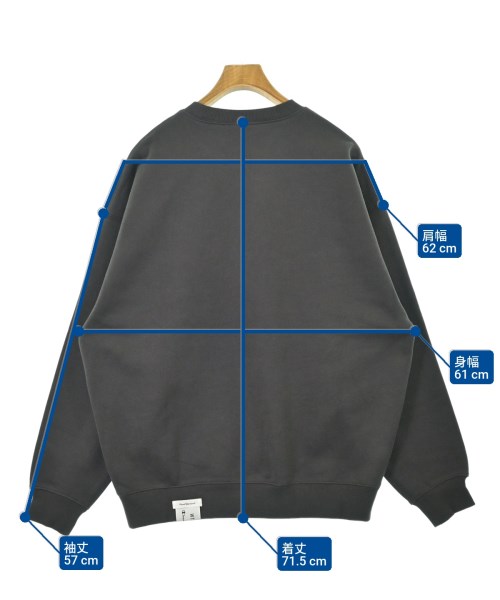 WTAPS（ダブルタップス）スウェット 黒 サイズ:L メンズ/2200673525086