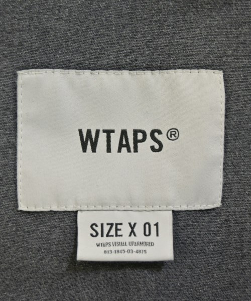 WTAPS（ダブルタップス）カジュアルシャツ グレー サイズ:01(S位) メンズ/2200673525109