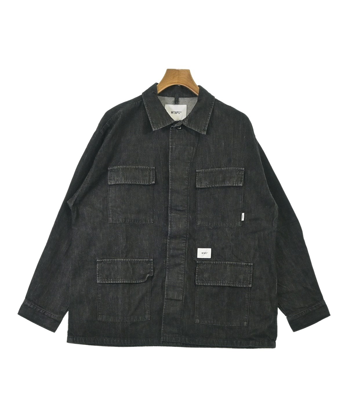 WTAPS 黒 カバーオール WTAPS（ダブルタップス）カバーオール 黒 サイズ:2(M位) メンズ