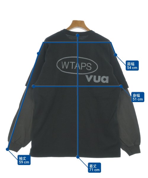 WTAPS（ダブルタップス）Tシャツ・カットソー 黒 サイズ:03(L位) メンズ/2200671002060