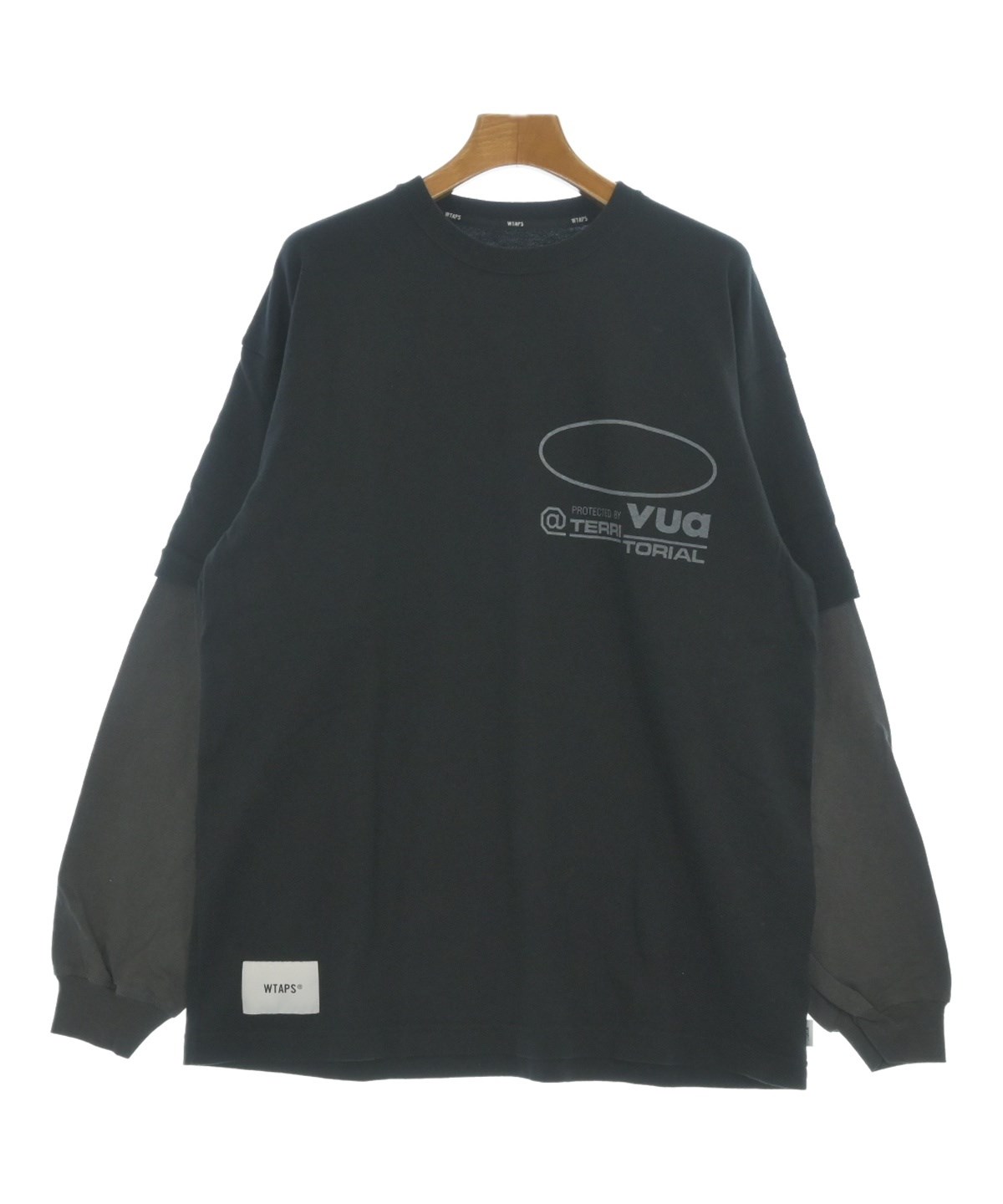 WTAPS（ダブルタップス）Tシャツ・カットソー 黒 サイズ:03(L位