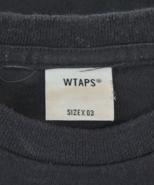 WTAPS（ダブルタップス）Tシャツ・カットソー 黒 サイズ:03(L位) メンズ/2200674049154
