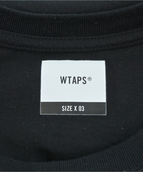 WTAPS（ダブルタップス）Tシャツ・カットソー 黒 サイズ:03(L位) メンズ/2200675322058