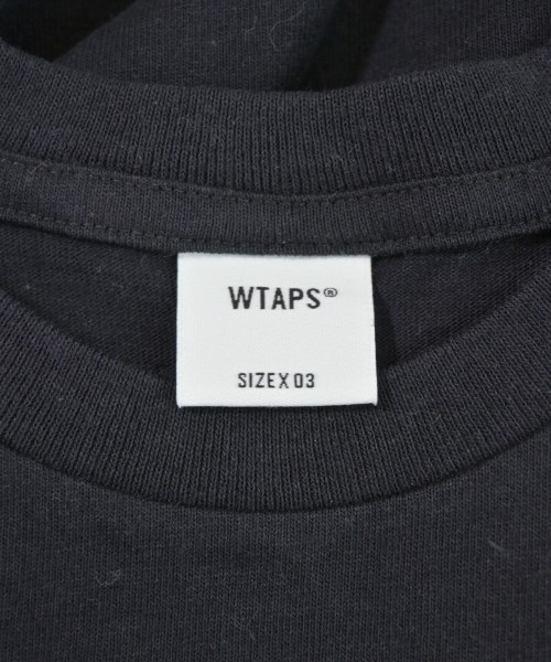 WTAPS（ダブルタップス）Tシャツ・カットソー 黒 サイズ:03(L位) メンズ/2200674139145