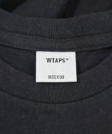 WTAPS（ダブルタップス）Tシャツ・カットソー 黒 サイズ:03(L位) メンズ/2200674139145