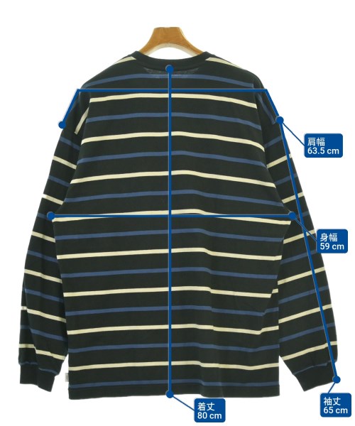 WTAPS（ダブルタップス）Tシャツ・カットソー 黒 サイズ:03(L位) メンズ/2200675833066