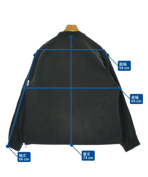 WTAPS（ダブルタップス）ミリタリーブルゾン 黒 サイズ:03(L位) メンズ/2200675885010