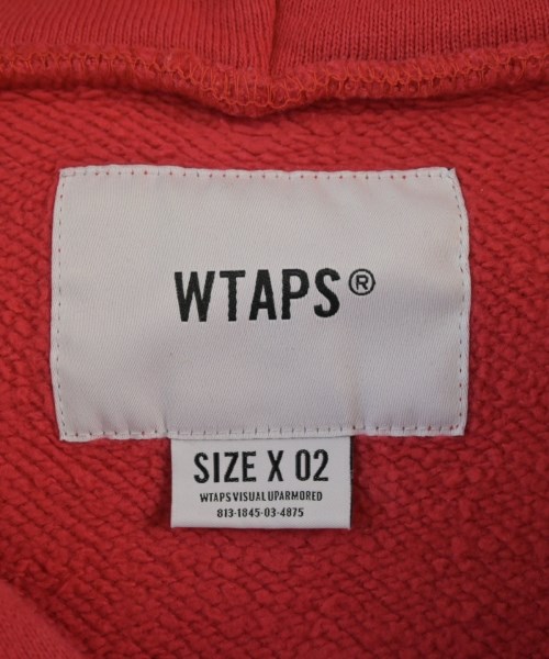 WTAPS（ダブルタップス）パーカー 赤 サイズ:02(M位) メンズ/2200675103145