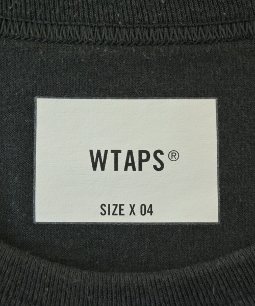 WTAPS（ダブルタップス）Tシャツ・カットソー 黒 サイズ:4(XL位) メンズ/2200676878028