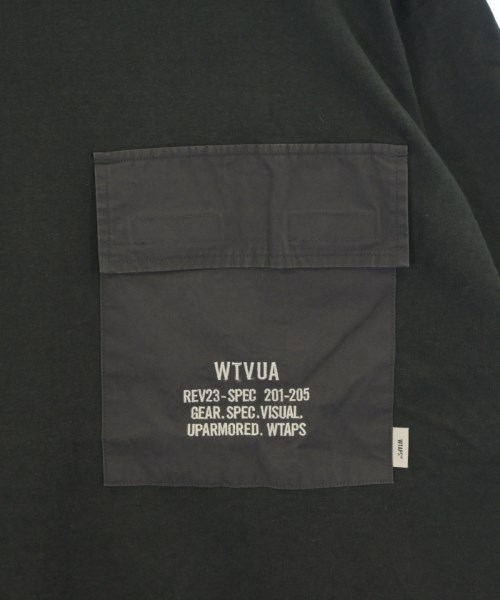 WTAPS（ダブルタップス）Tシャツ・カットソー 黒 サイズ:4(XL位) メンズ/2200676878028