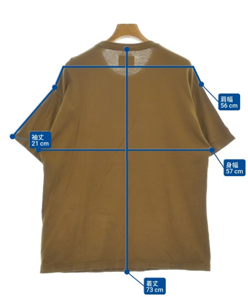 WTAPS（ダブルタップス）Tシャツ・カットソー 茶 サイズ:01(S位) メンズ/2200676878035