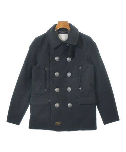 WTAPS(ダブルタップス)ピーコート 黒 サイズ:1(S位)/2200673558121
