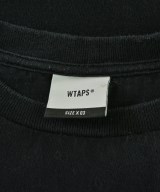 WTAPS（ダブルタップス）Tシャツ・カットソー 黒 サイズ:3(L位) メンズ/2200677738130