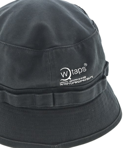 WTAPS（ダブルタップス）ハット 黒 サイズ:4(XL位) メンズ/2200677926063