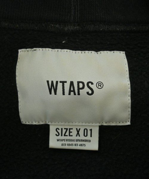 WTAPS（ダブルタップス）パーカー 黒 サイズ:01(S位) メンズ/2200677966014