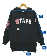 WTAPS（ダブルタップス）パーカー 黒 サイズ:01(S位) メンズ/2200677966014